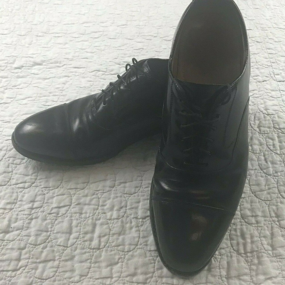 Johnston Murphy Optima Leather Cap Toe Oxford 8.5